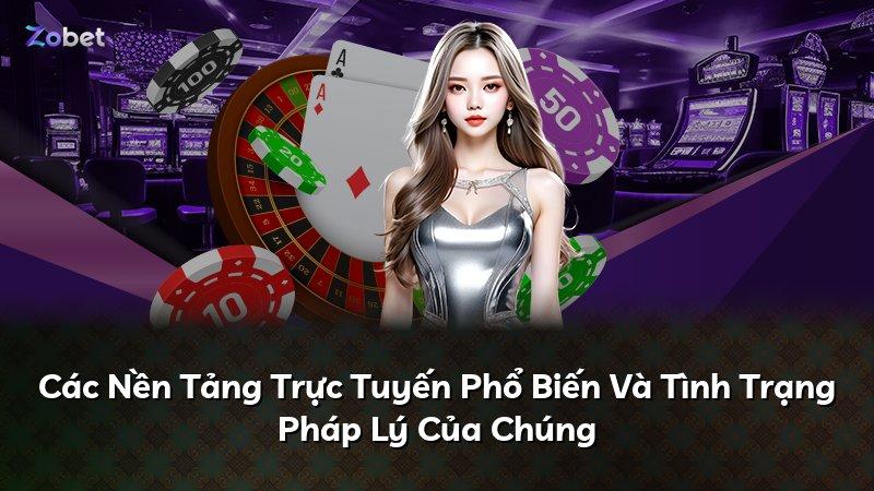 Các Nền Tảng Trực Tuyến Phổ Biến Và Tình Trạng Pháp Lý Của Chúng
