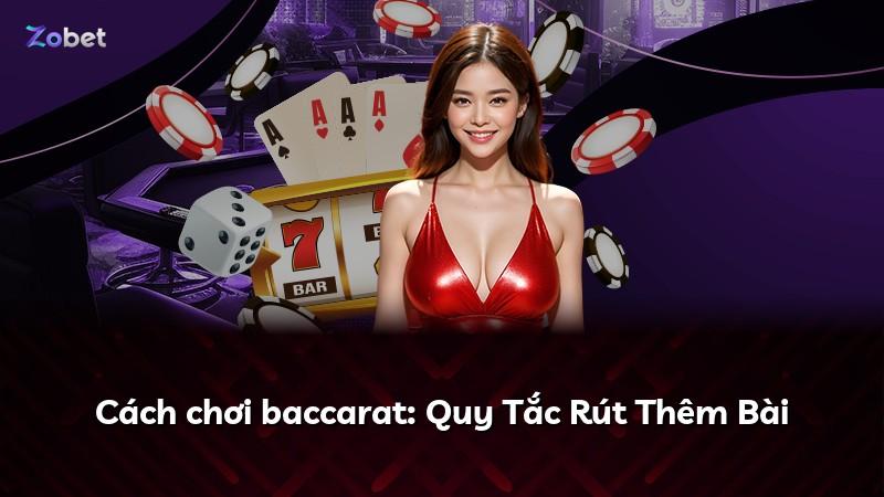 Cách chơi baccarat: Quy Tắc Rút Thêm Bài