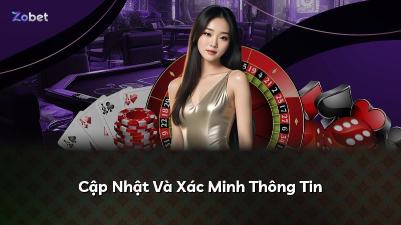 Cập Nhật Và Xác Minh Thông Tin