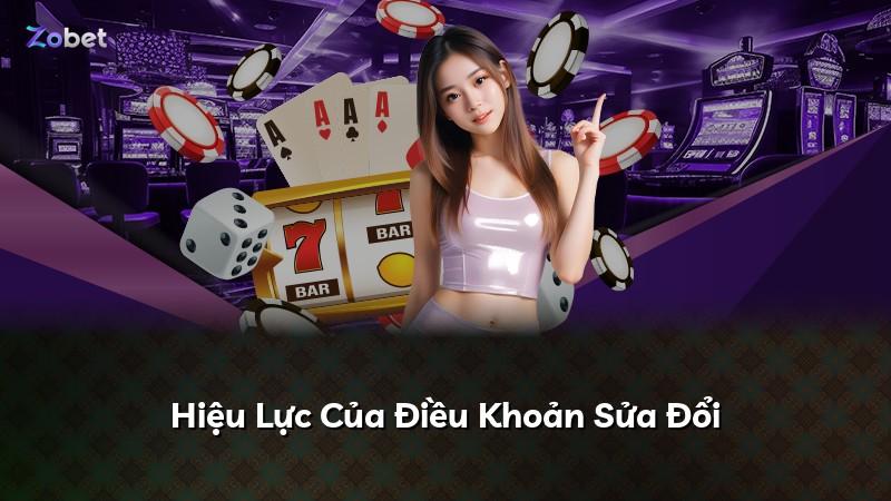 Hiệu Lực Của Điều Khoản Sửa Đổi
