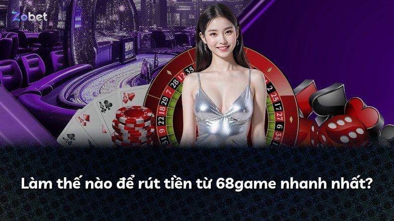 Làm thế nào để rút tiền từ 68game nhanh nhất?