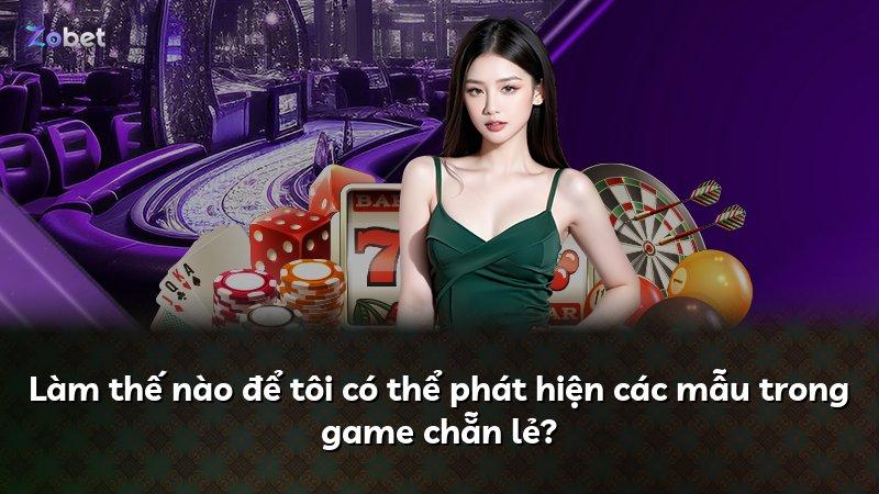 Làm thế nào để tôi có thể phát hiện các mẫu trong game chẵn lẻ?
