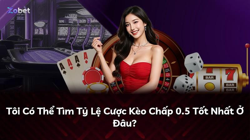 Tôi Có Thể Tìm Tỷ Lệ Cược Kèo Chấp 0.5 Tốt Nhất Ở Đâu?